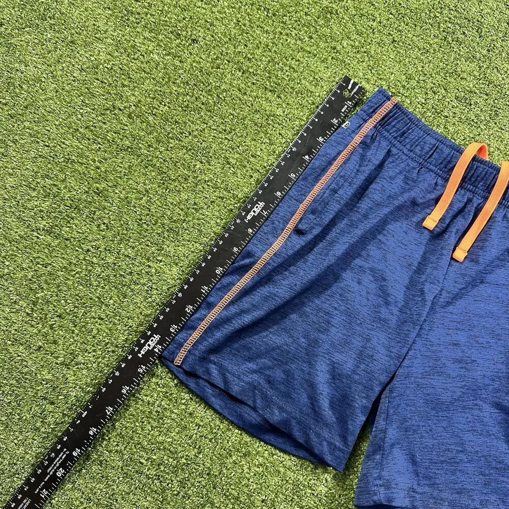 Old Navy Active Go-Dry Athletic Shorts Boys Size Small (6-7) Blue Orange